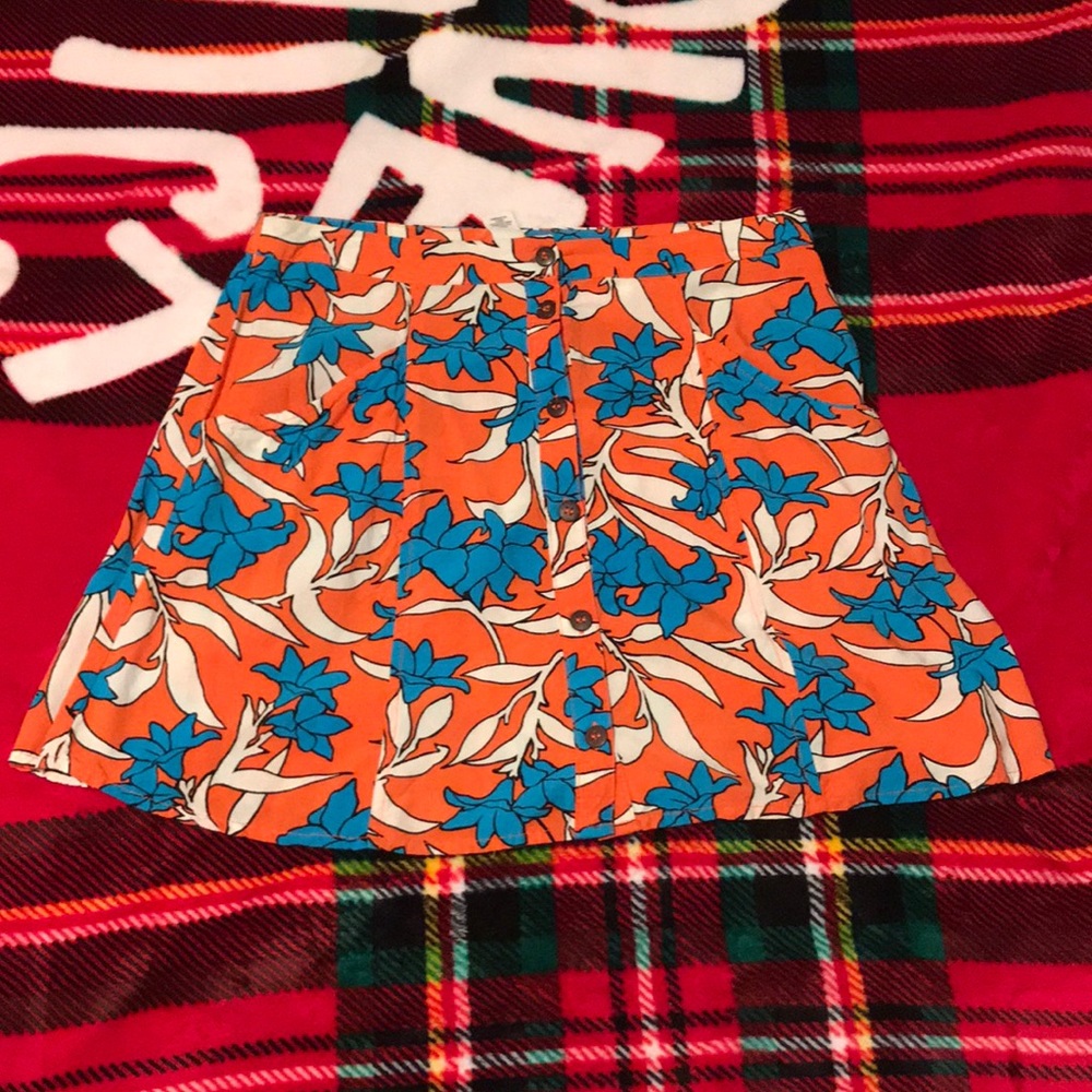 Printed summer skirt